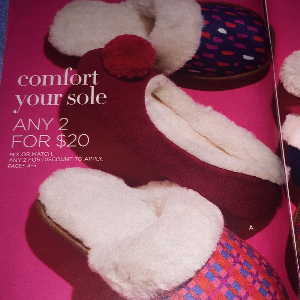 Slippers 2 for $20