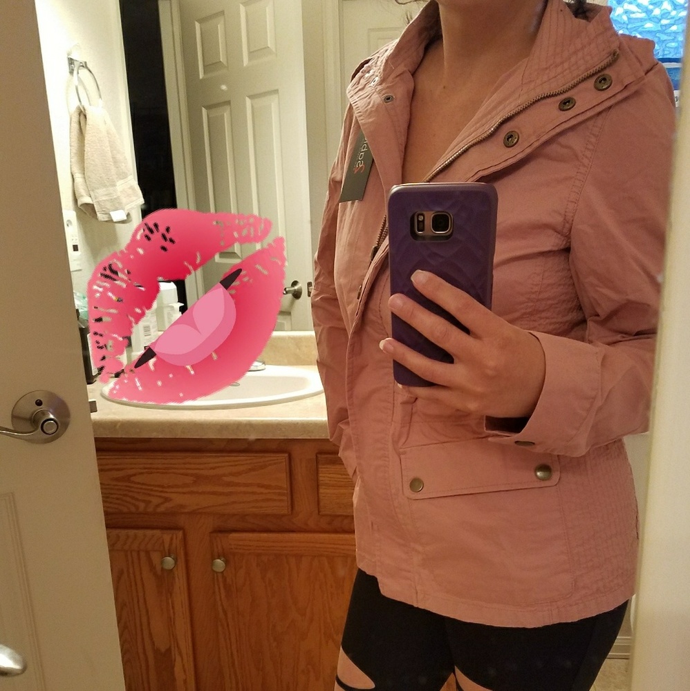 Mauve utility jacket large - Picture 1 of 6