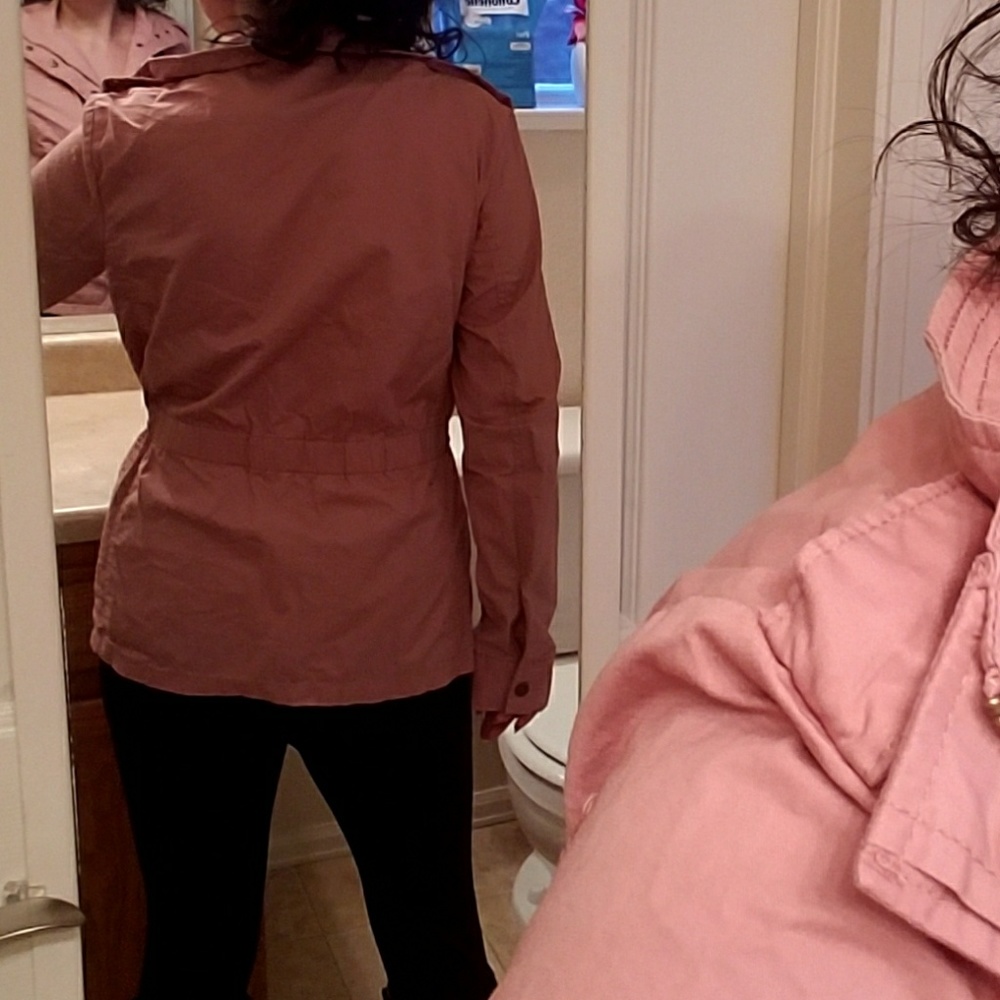 Mauve utility jacket large - Picture 3 of 6