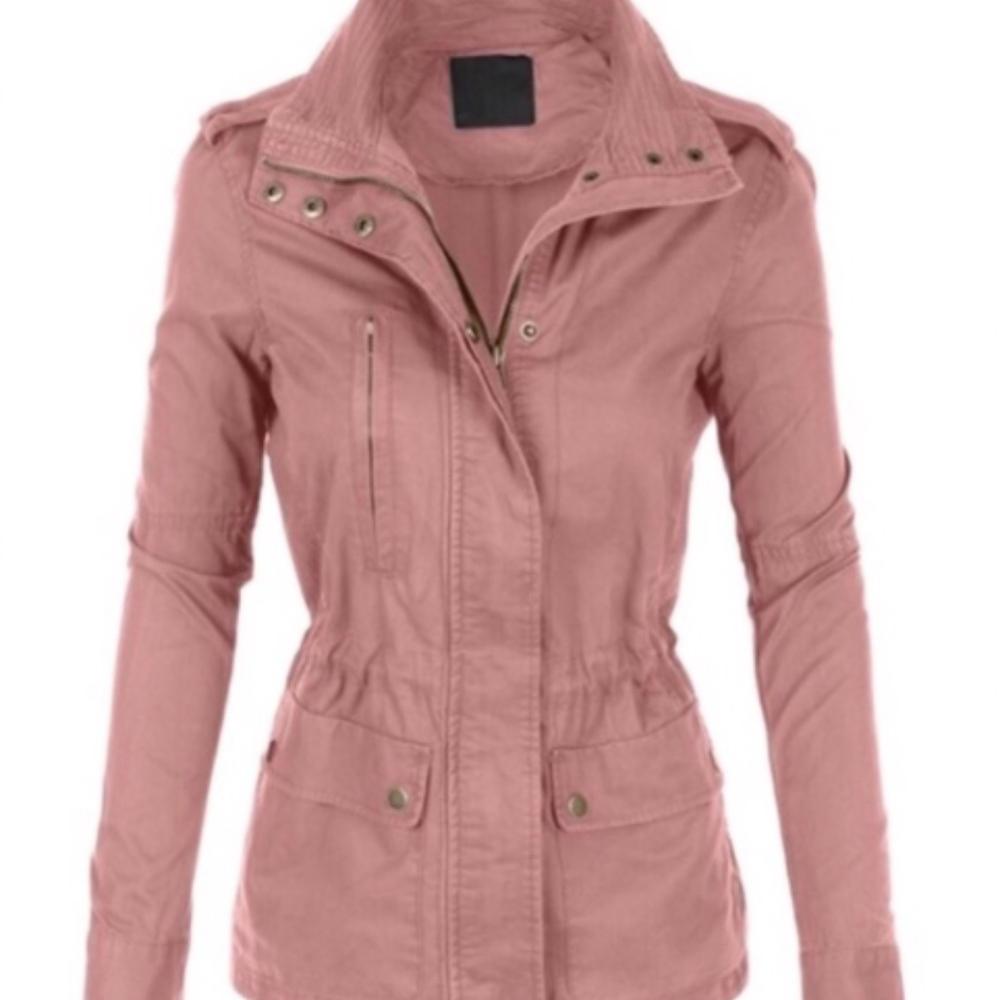 Mauve utility jacket large - Picture 5 of 6