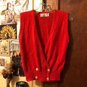 Unique vintage cotton vest