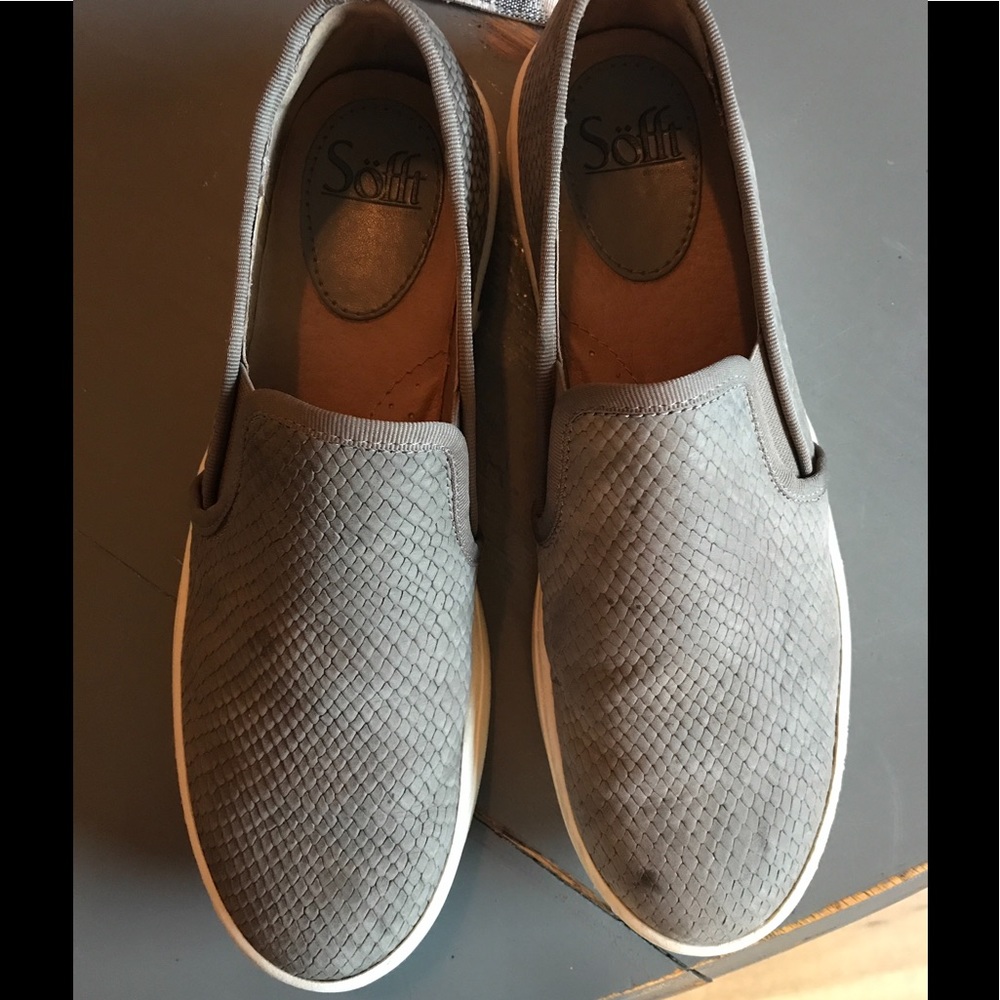 sofft brand tennis type slip-ons.