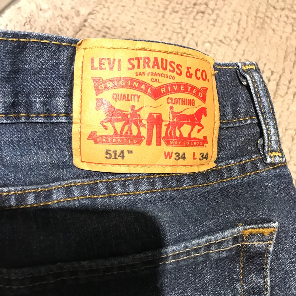 Men's Levi 514 34x34