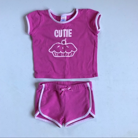4-piece Girl’s set (6-9-12M) - Picture 2 of 4