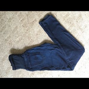 Dark blue AG Adriano Goldschmied Maternity Jeans