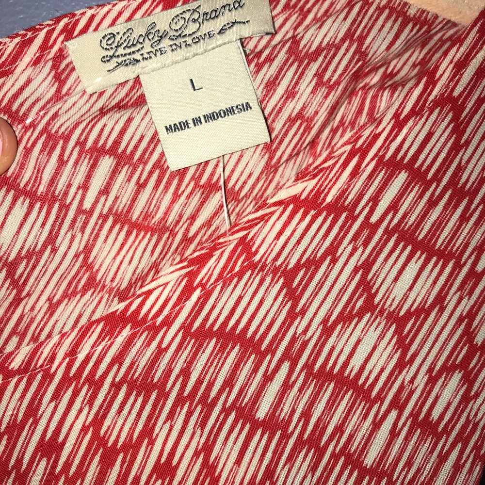 Lucky brand open back tank