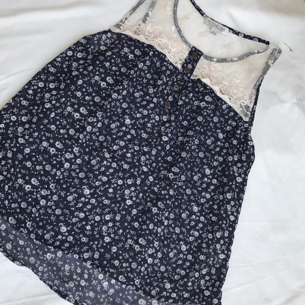 Women's tank top blouse