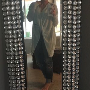 Over-sized Drapey Blue Sweater