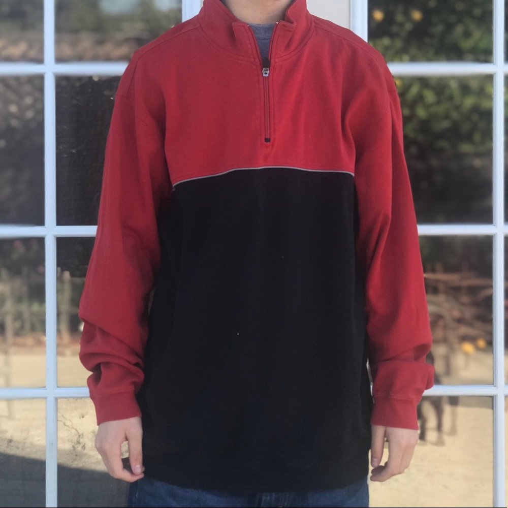 Retro Color Block Sweater