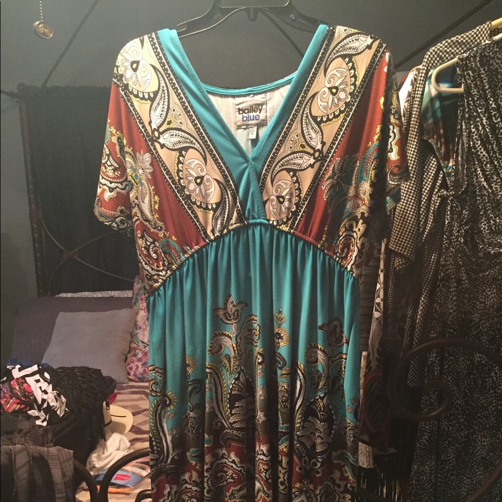 Pattern Dress - Picture 2 of 3
