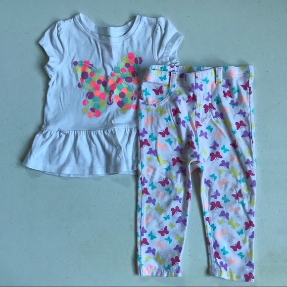 6-piece Girl’s set (12M) - Picture 3 of 4