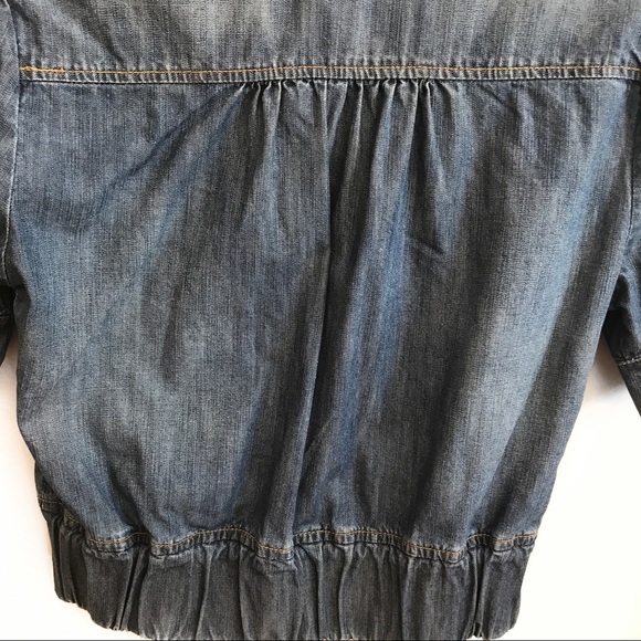 FOREVER 21 SHORT SLEEVE JEAN JACKET Size S - Picture 5 of 5