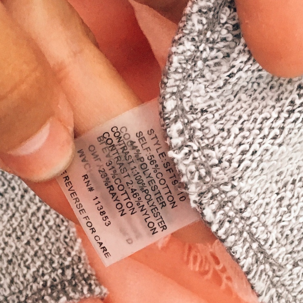 Market & Spruce Stitch Fix Gray Pink Lace XL 3X - Picture 7 of 7
