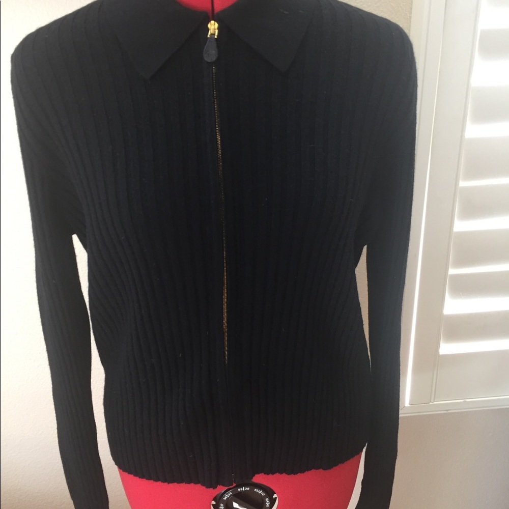 🌟CHANEL🌟Cashmere Black  Cardigan Sweater