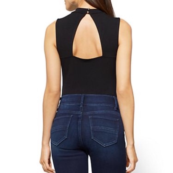 ❗️NEW❗️ lace-up black bodysuit - Picture 5 of 6