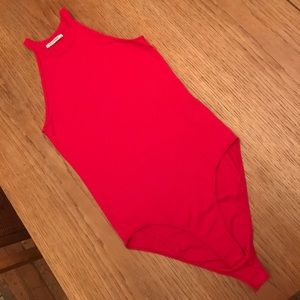 Zara ribbed bodysuit