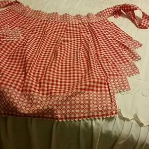 Red apron