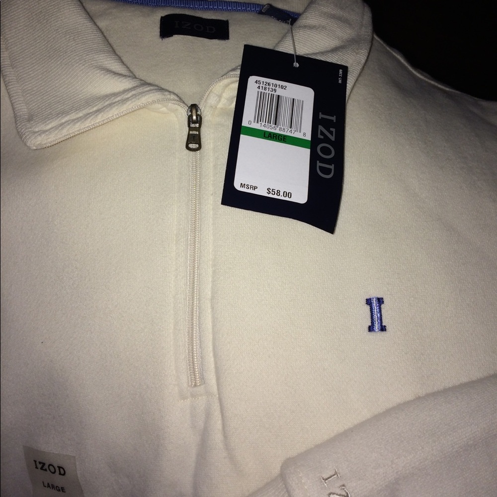 IZOD men’s Long Sleeve sweater (Large)