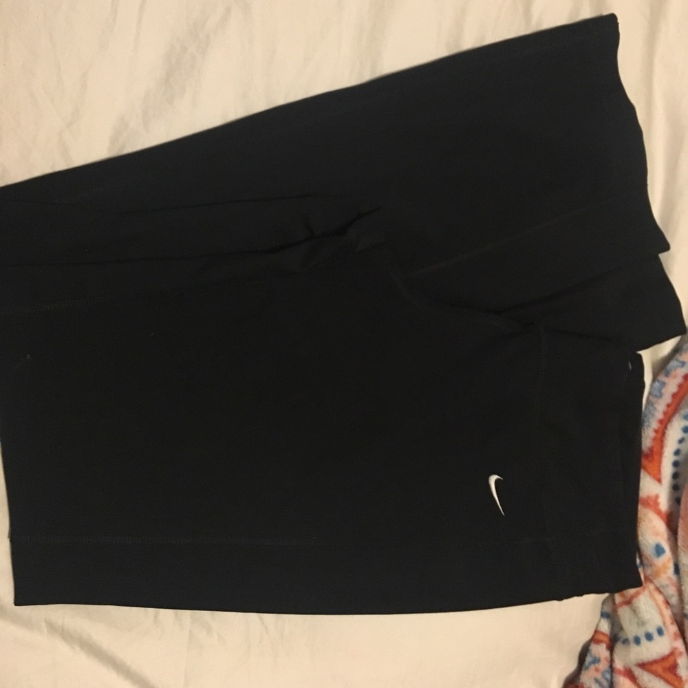 Nike Yoga Pants— size medium. “Boot cut” at bottom