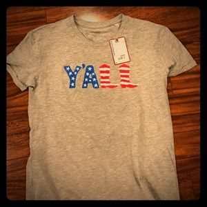 Super cute patriotic “Y’all” t-shirt