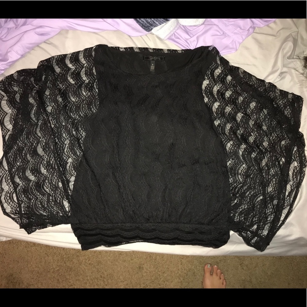 Jessica Simpson wide sleeve blouse