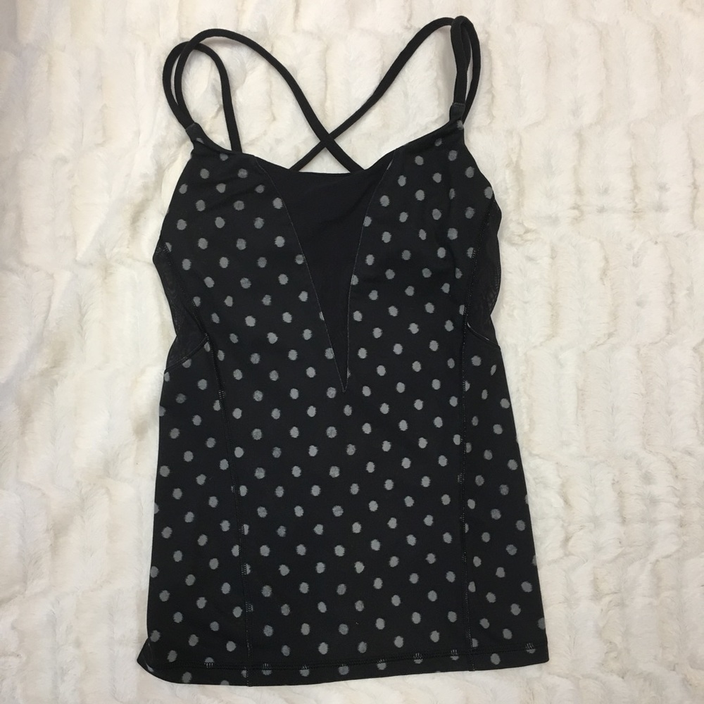 Lululemon polka dot top