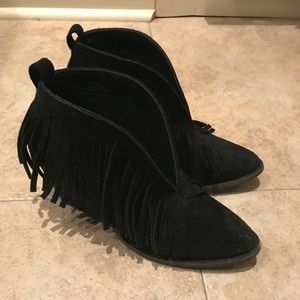 Coconut By Matisse Fringe Booties