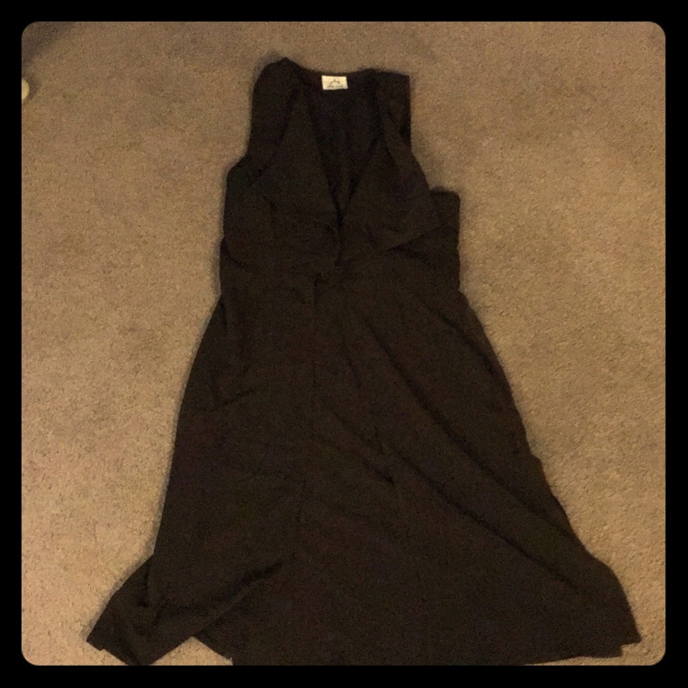 Floor length trench coat style cover