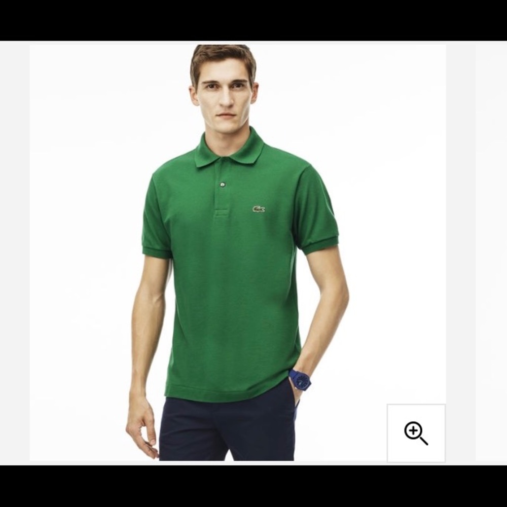 Lacoste Classic Pique Polo Green XXL, FR 8