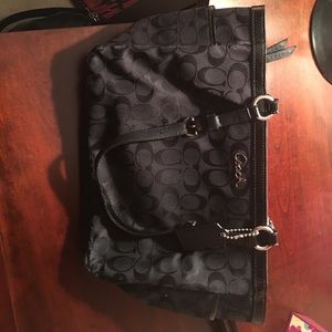COACH black purse