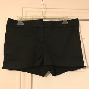 Black and white Express shorts with pockets