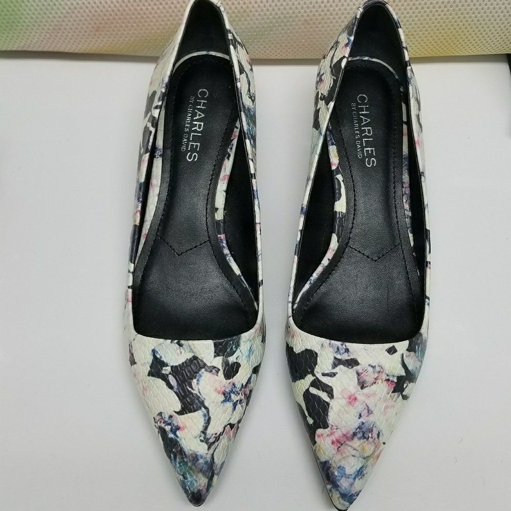⚡FINAL PRICE 💥 Flora Print heels by Charles David
