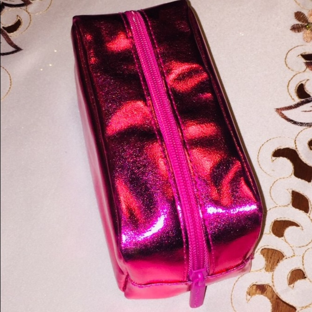 Pink Rectangular bareMinerals Cosmetic Bag NEW