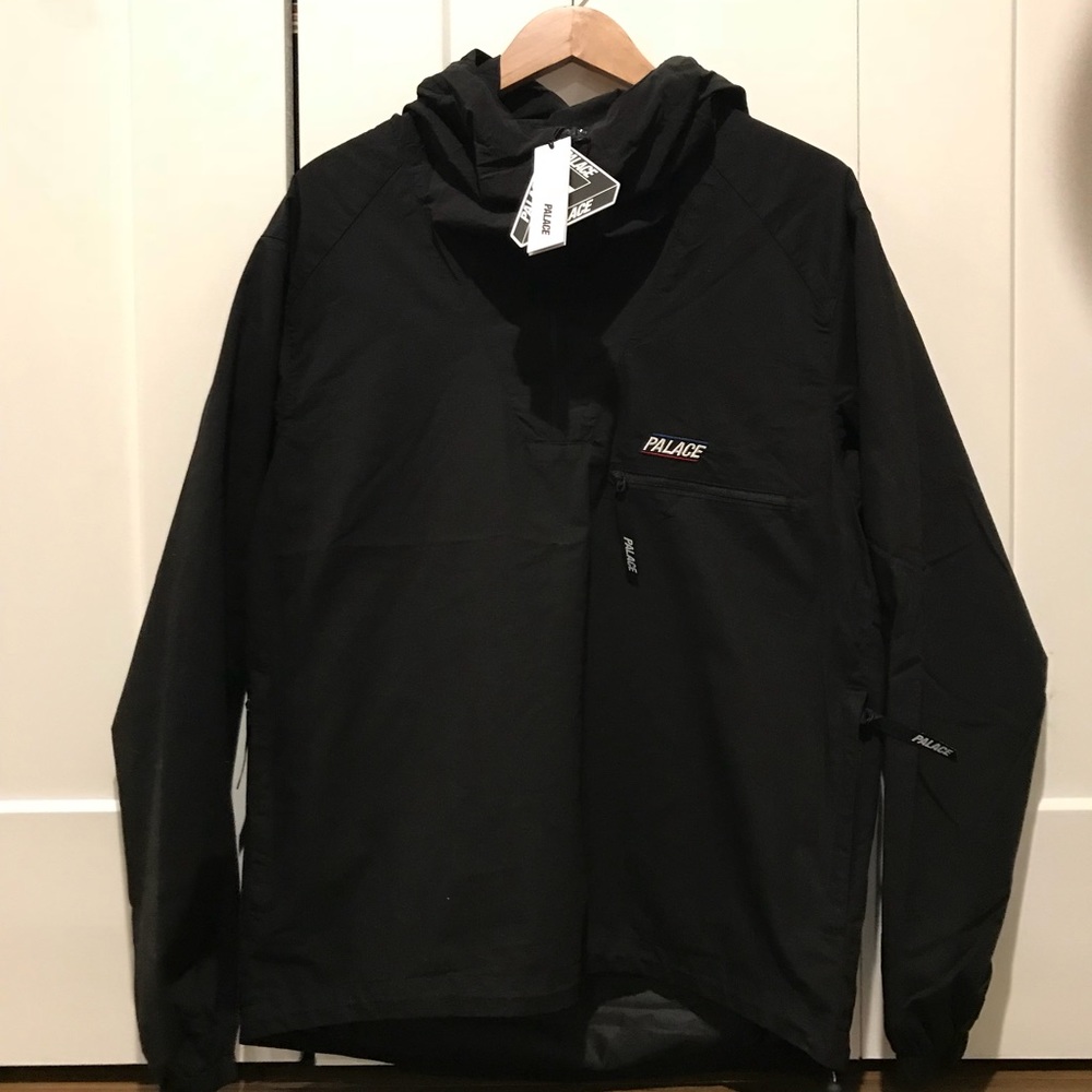 Palace Black / Black windbreaker