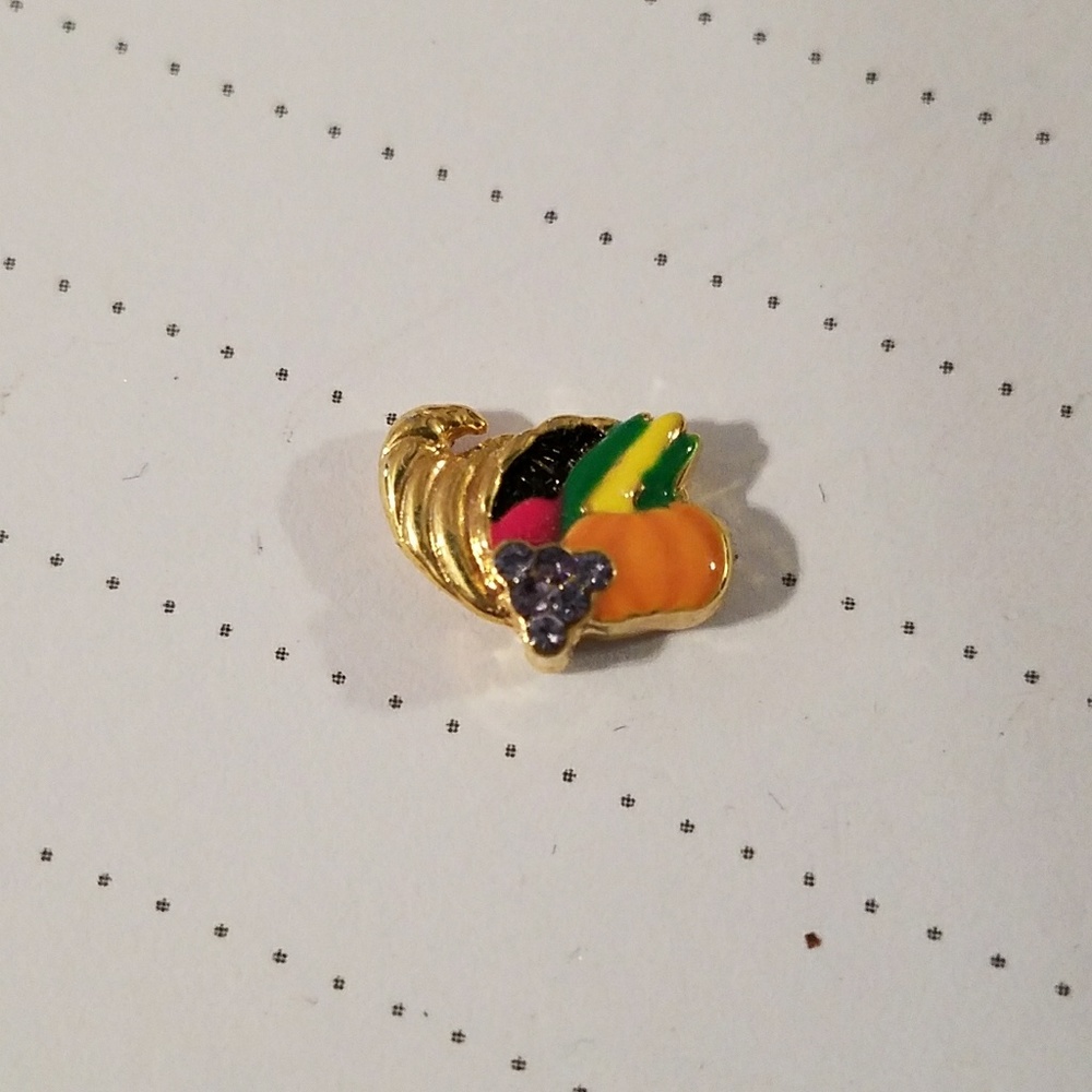 Origami Owl Thanksgiving Charm