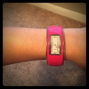 5 for $25 Pink and Silver Bangle Bracelet Watch