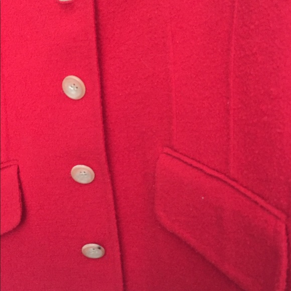 Women’s Carlisle Red Jacket Sz 10 - Picture 2 of 6