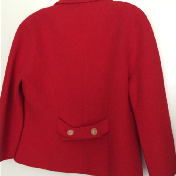 Women’s Carlisle Red Jacket Sz 10 - Picture 4 of 6