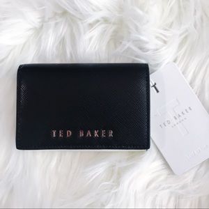 Ted Baker Mini Crosshatch Leather Wallet