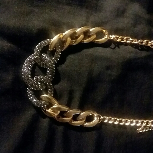 Big Linked statement necklace - Picture 2 of 2