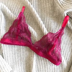 BCBG True Love Triangle Bralette