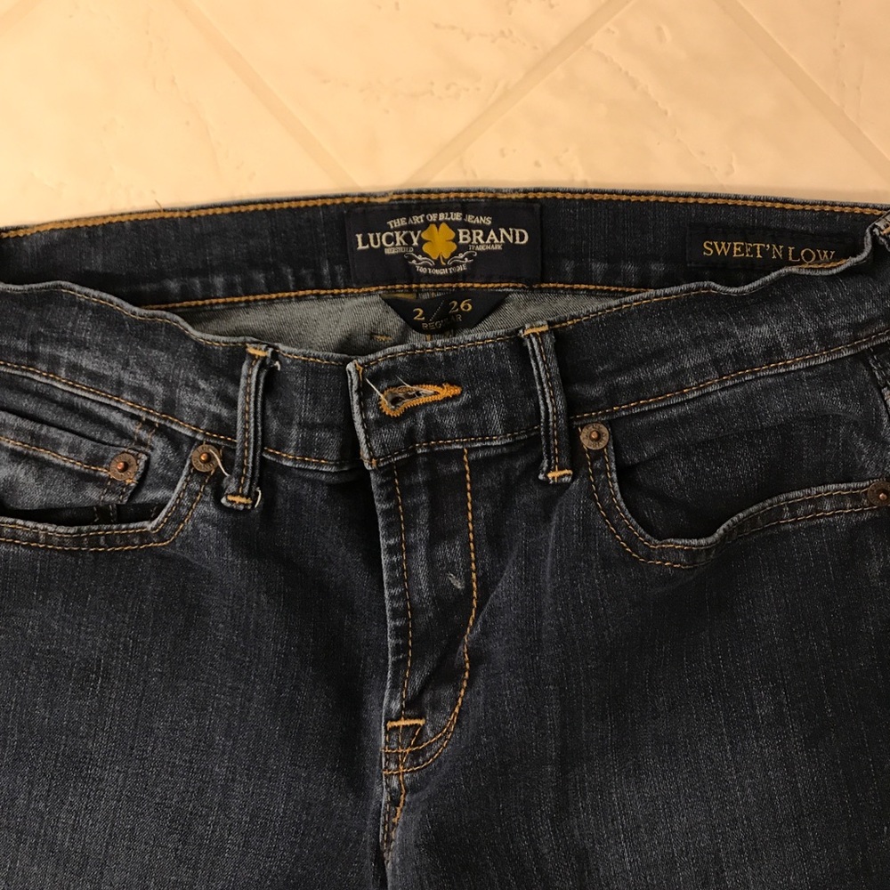 Lucky Brand jeans. Sweet’n Low