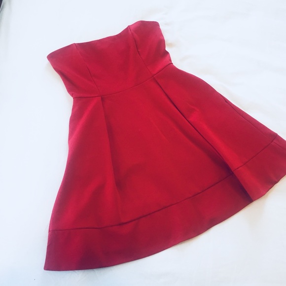 NWT! Mini Bandeau Dress WITH POCKETS - Picture 2 of 5