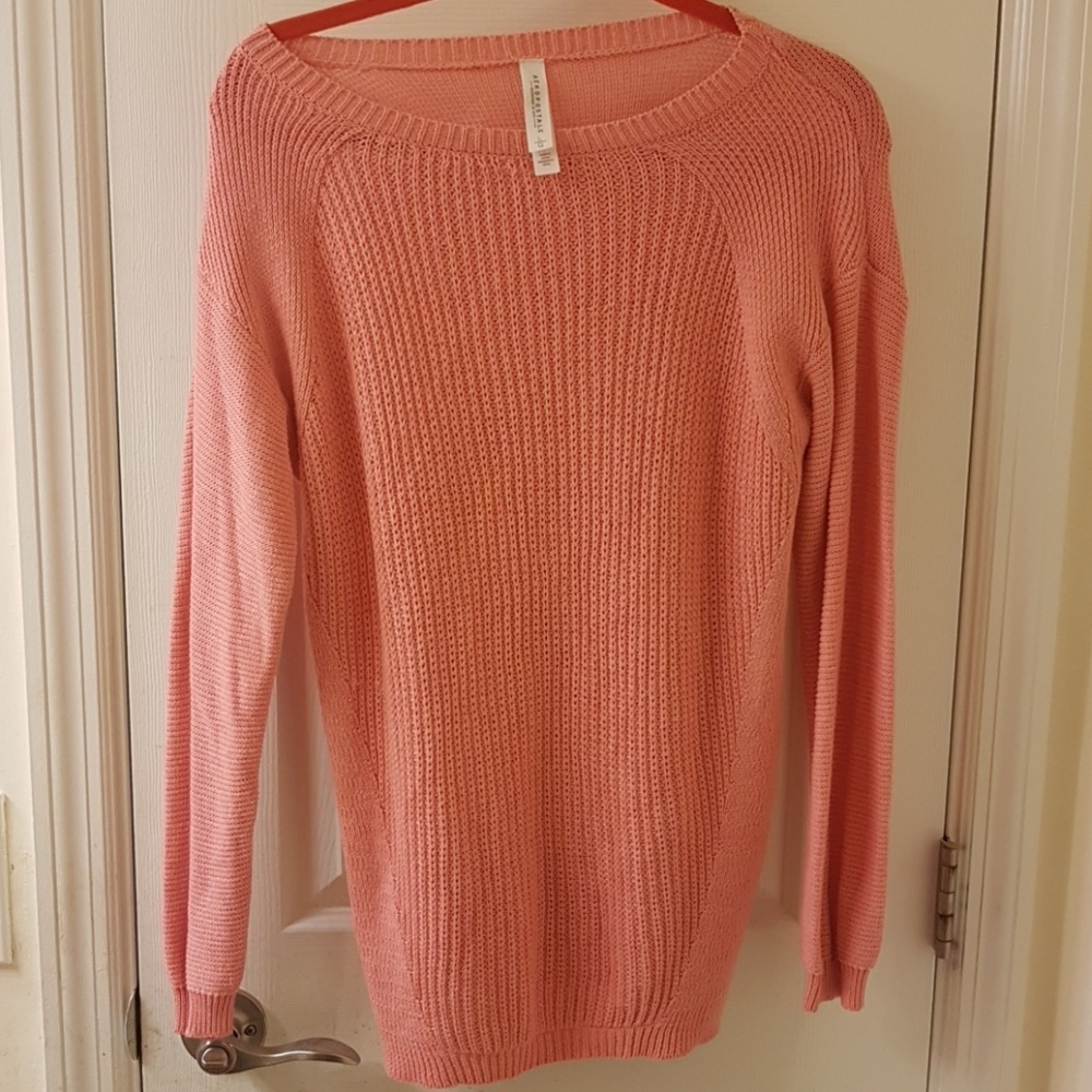 *SOLD*Aeropostale Blush Pink Sweater SZ L