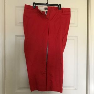 Lands End- size 16- fit 2. Red pants