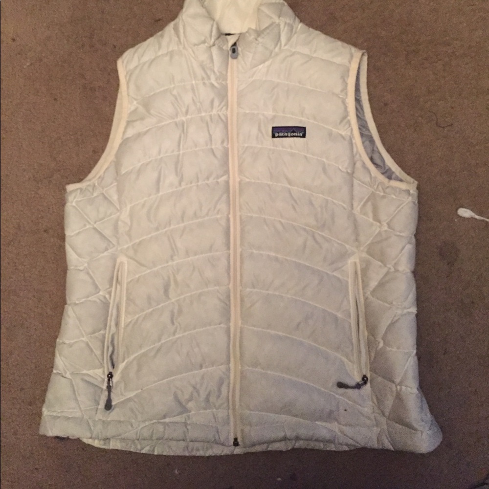 White Patagonia Vest