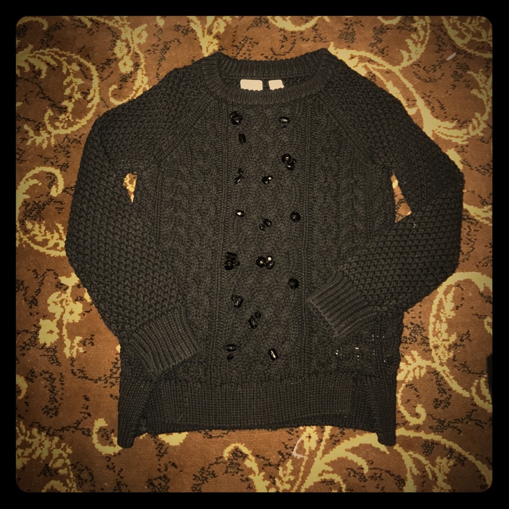 Girls Baby Gap Sweater with Jewel Accents
