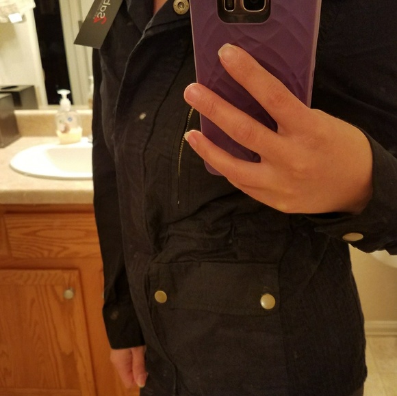 Black utility jacket - Picture 3 of 6