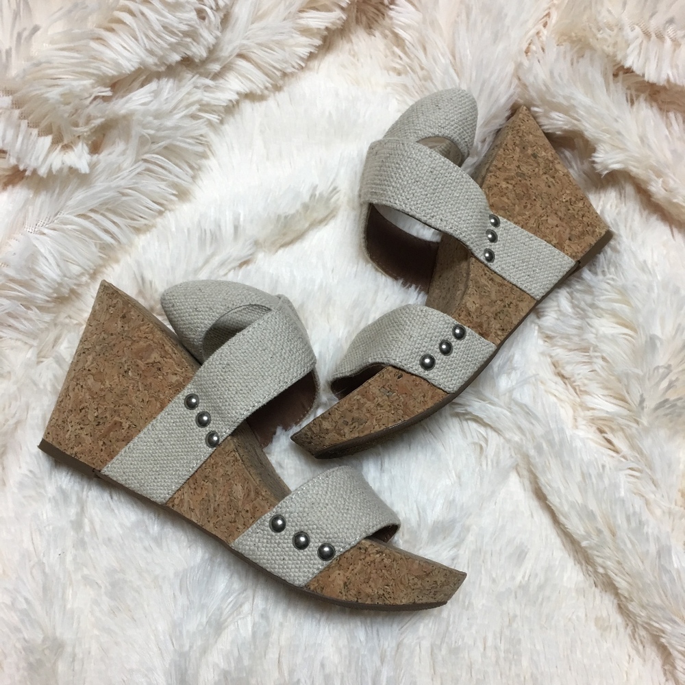 LUCKY BRAND CORK WEDGES