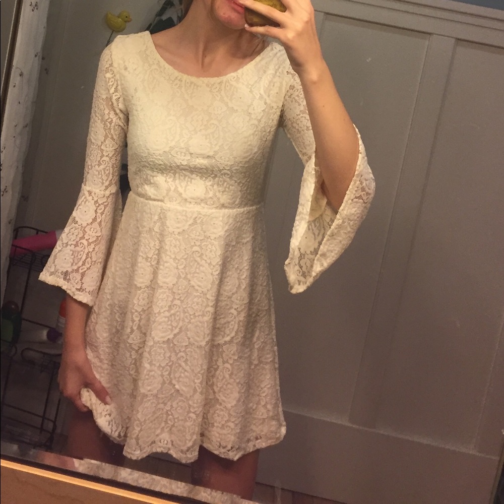 Lace Skater Dress